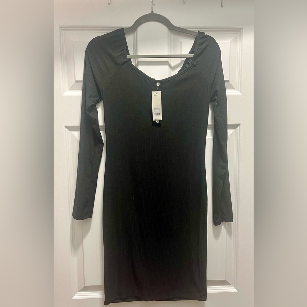 NWT Francesca Black Dress